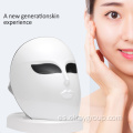 Belleza de la piel facial terapia de luz led